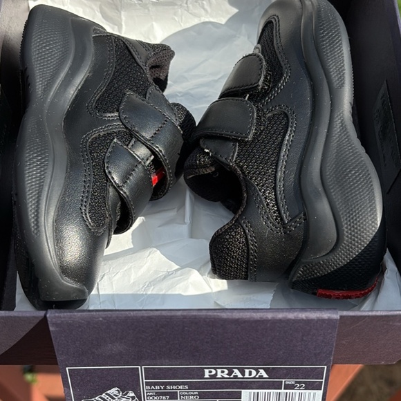 Prada baby shoes size 6c - Picture 2 of 4